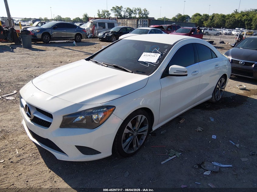 2015 Mercedes-benz Cla-klasse VIN WDDSJ4EB6FN214807 IAAI salvage auction — RIGHT SIDE, Salvage Title, sold $2,800 on 2026-07-09 (photo 2)