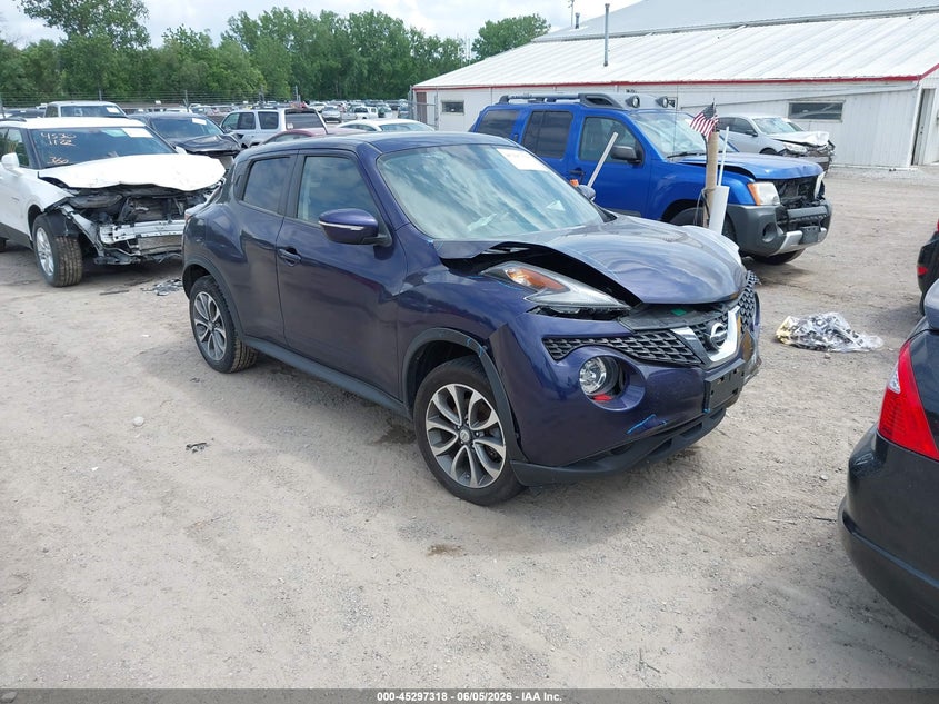 2017 Nissan Juke VIN JN8AF5MV6HT754170 IAAI salvage auction — FRONT END, Salvage (Iowa), sold $800 on 2026-07-29 (photo 1)