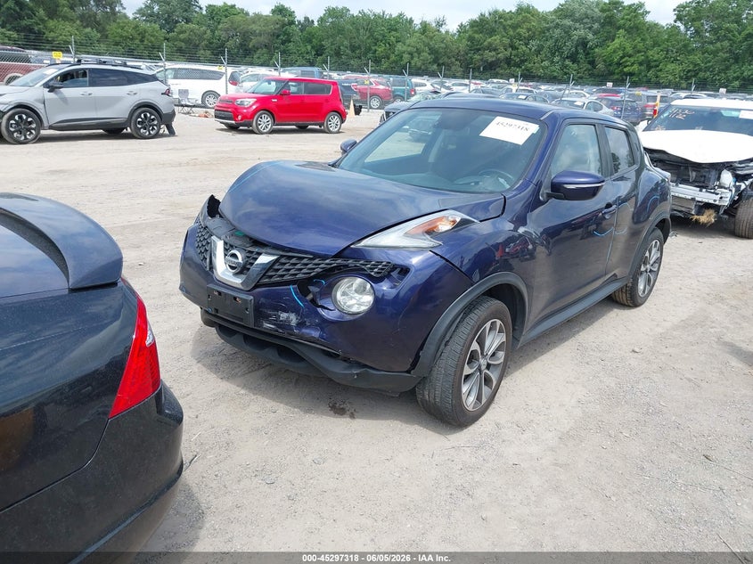 2017 Nissan Juke VIN JN8AF5MV6HT754170 IAAI salvage auction — FRONT END, Salvage (Iowa), sold $800 on 2026-07-29 (photo 2)