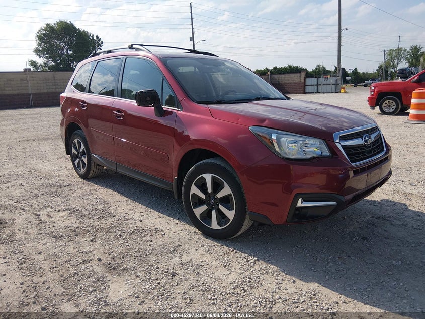 2018 Subaru Forester VIN JF2SJADC9JH613075 IAAI salvage auction — HAIL, Salvage Title, sold $3,650 on 2026-07-13 (photo 1)