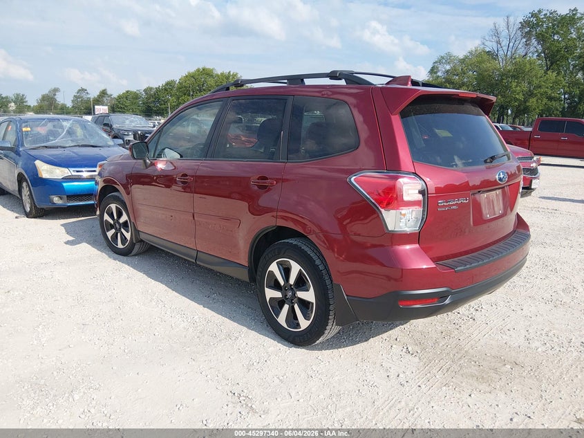 2018 Subaru Forester VIN JF2SJADC9JH613075 IAAI salvage auction — HAIL, Salvage Title, sold $3,650 on 2026-07-13 (photo 3)