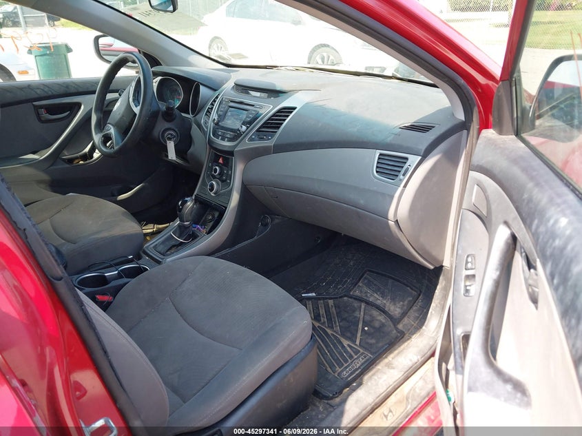 2016 Hyundai Elantra VIN KMHDH4AE6GU518205 IAAI salvage auction — FRONT END, Salvage Title, sold $375 on 2026-07-07 (photo 5)