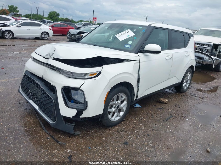 2022 Kia Soul VIN KNDJ23AU1N7151140 IAAI salvage auction — FRONT END, Salvage Title, sold $1,550 on 2026-07-22 (photo 2)