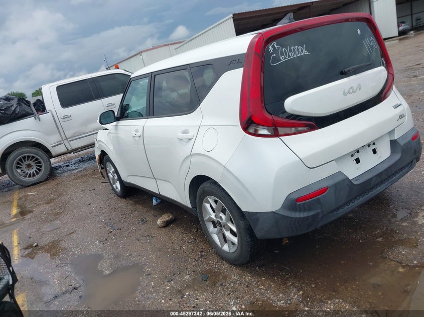 2022 Kia Soul VIN KNDJ23AU1N7151140 IAAI salvage auction — FRONT END, Salvage Title, sold $1,550 on 2026-07-22 (photo 3)