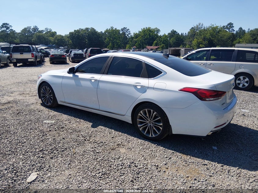 2015 Hyundai Genesis VIN KMHGN4JE9FU089968 IAAI salvage auction — FRONT END, Salvage Title, sold $1,750 on 2026-07-21 (photo 3)