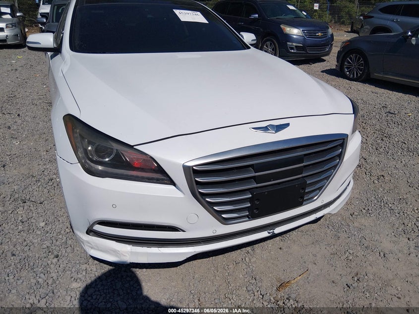2015 Hyundai Genesis VIN KMHGN4JE9FU089968 IAAI salvage auction — FRONT END, Salvage Title, sold $1,750 on 2026-07-21 (photo 6)