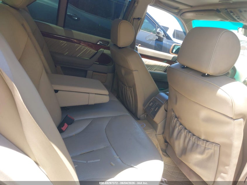 1999 Mercedes-benz S class VIN WDBGA32G9XA412430 IAAI salvage auction — ROOF, Salvage (Georgia), sold $400 on 2026-07-14 (photo 8)