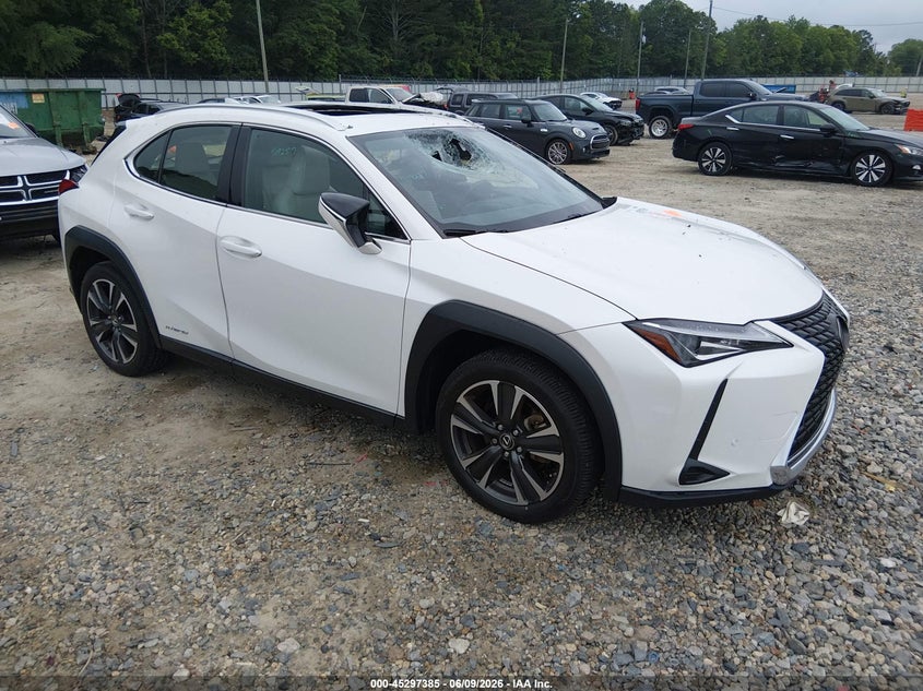 2019 Lexus Ux VIN JTHU9JBH5K2004826 IAAI salvage auction — ROOF, Salvage (Georgia), sold $8,100 on 2026-07-22 (photo 1)
