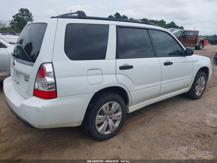 2008 Subaru Forester VIN JF1SG63658H719089 IAAI salvage auction — NORMAL WEAR, Original (Texas), sold $225 on 2026-07-09 (photo 4)