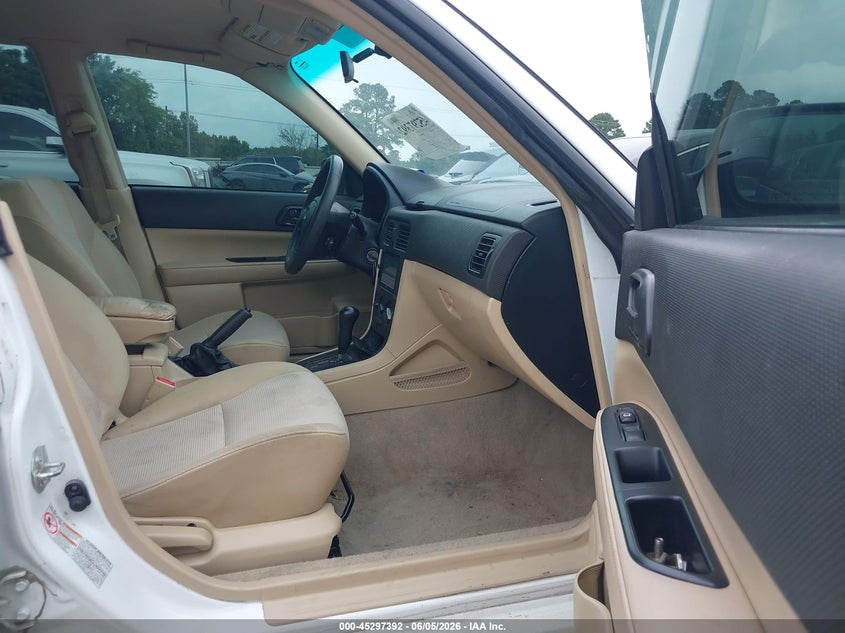 2008 Subaru Forester VIN JF1SG63658H719089 IAAI salvage auction — NORMAL WEAR, Original (Texas), sold $225 on 2026-07-09 (photo 5)