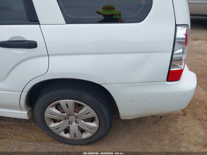 2008 Subaru Forester VIN JF1SG63658H719089 IAAI salvage auction — NORMAL WEAR, Original (Texas), sold $225 on 2026-07-09 (photo 6)