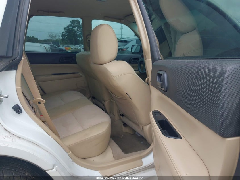 2008 Subaru Forester VIN JF1SG63658H719089 IAAI salvage auction — NORMAL WEAR, Original (Texas), sold $225 on 2026-07-09 (photo 8)