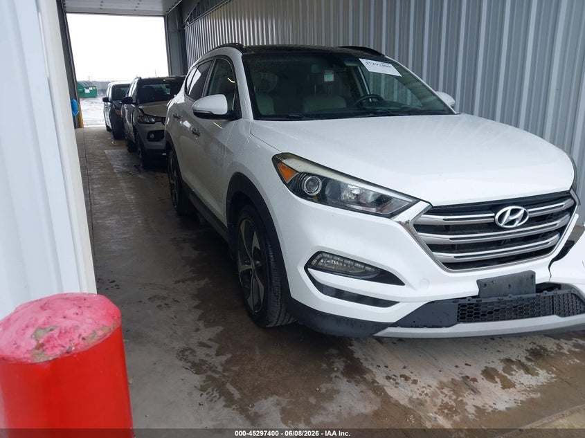 2017 Hyundai Tucson VIN KM8J3CA24HU351247 IAAI salvage auction — FRONT END, Salvage Title, sold $3,650 on 2026-07-27 (photo 1)