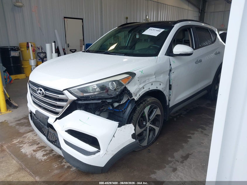 2017 Hyundai Tucson VIN KM8J3CA24HU351247 IAAI salvage auction — FRONT END, Salvage Title, sold $3,650 on 2026-07-27 (photo 2)