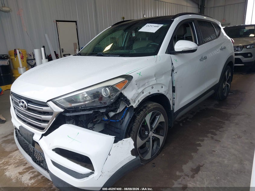 2017 Hyundai Tucson VIN KM8J3CA24HU351247 IAAI salvage auction — FRONT END, Salvage Title, sold $3,650 on 2026-07-27 (photo 6)