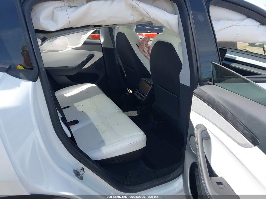 2026 Tesla Model y VIN 7SAYGDEE9TF358636 IAAI salvage auction — FRONT END, Salvage Title, sold $13,600 on 2026-07-23 (photo 8)