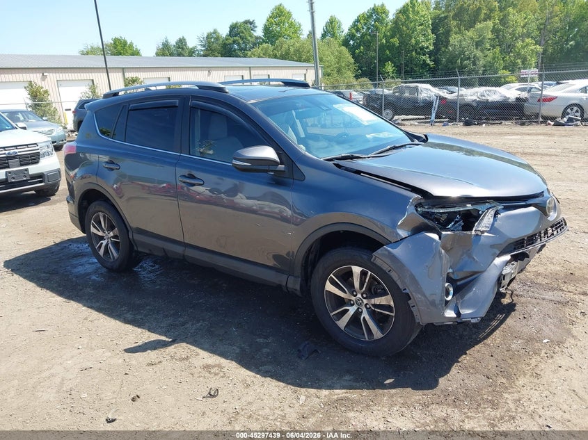 2018 Toyota Rav 4 VIN JTMRFREVXJJ725485 IAAI salvage auction — FRONT END, Salvage Title, sold $5,200 on 2026-07-19 (photo 1)