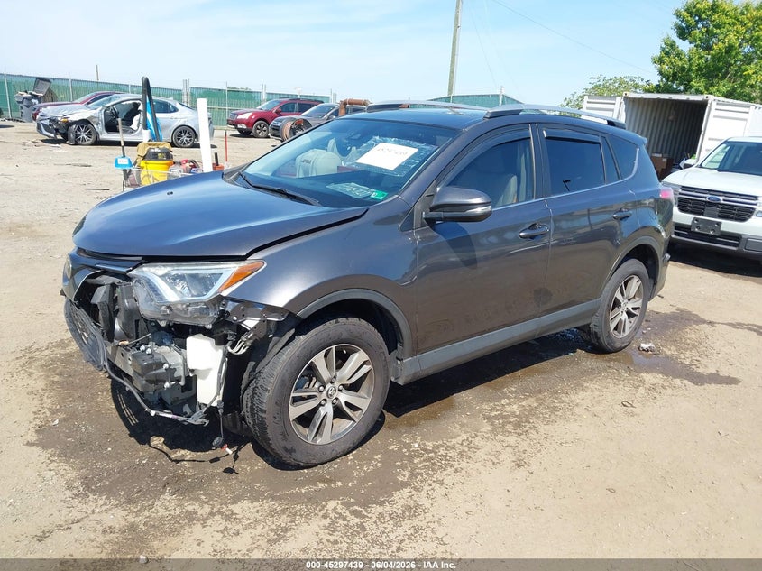 2018 Toyota Rav 4 VIN JTMRFREVXJJ725485 IAAI salvage auction — FRONT END, Salvage Title, sold $5,200 on 2026-07-19 (photo 2)
