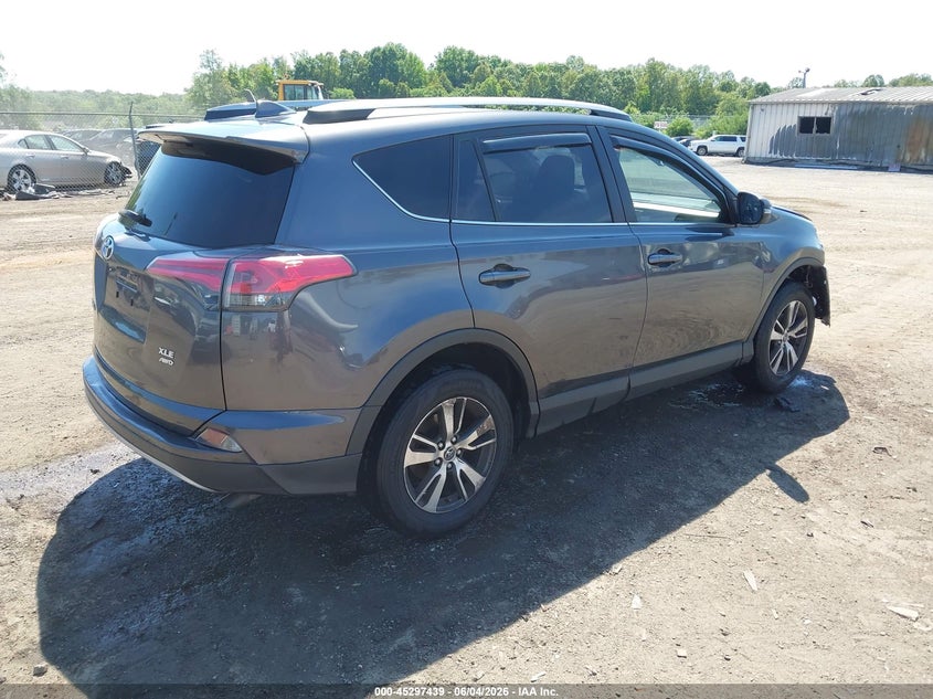 2018 Toyota Rav 4 VIN JTMRFREVXJJ725485 IAAI salvage auction — FRONT END, Salvage Title, sold $5,200 on 2026-07-19 (photo 4)