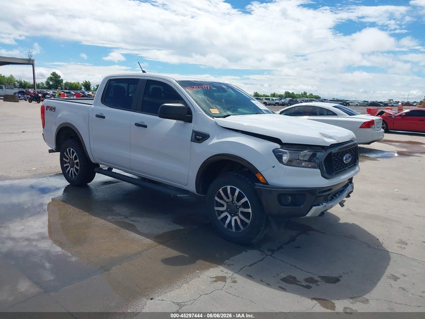2019 Ford Ranger VIN 1FTER4FH9KLA08289 IAAI salvage auction — FRONT END, Salvage Title, sold $9,100 on 2026-08-01 (photo 1)