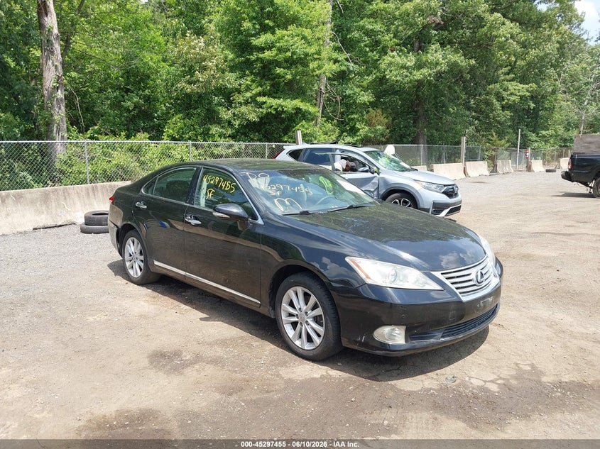 2010 Lexus ES VIN JTHBK1EG8A2357056 IAAI salvage auction — RIGHT REAR, Salvage - Greater Than 75% (Maryland), sold $1,050 on 2026-07-22 (photo 1)