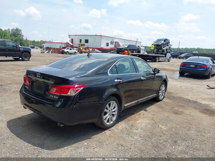 2010 Lexus ES VIN JTHBK1EG8A2357056 IAAI salvage auction — RIGHT REAR, Salvage - Greater Than 75% (Maryland), sold $1,050 on 2026-07-22 (photo 4)
