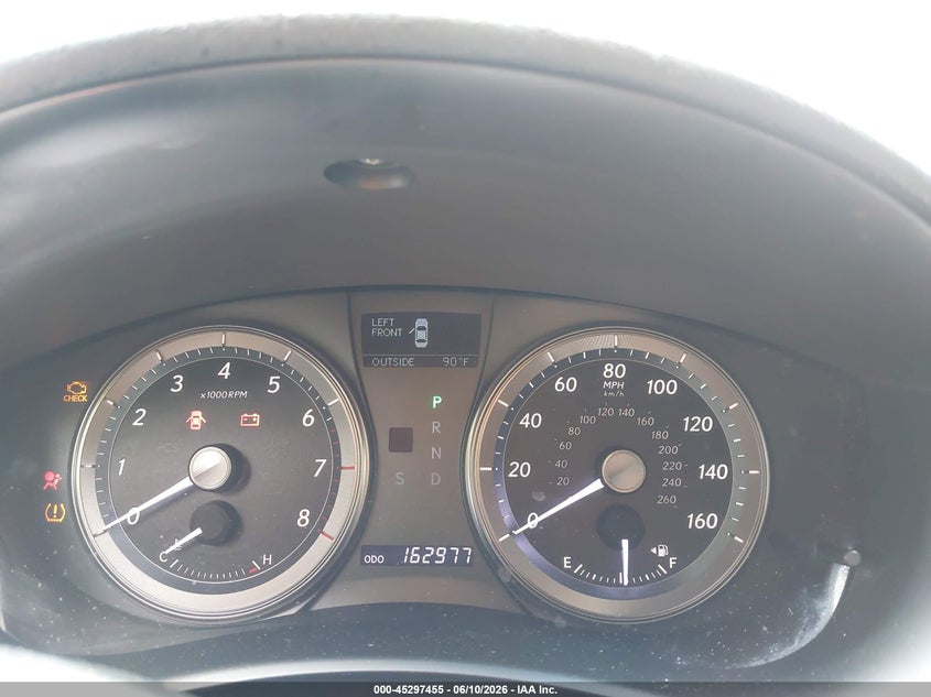 2010 Lexus ES VIN JTHBK1EG8A2357056 IAAI salvage auction — RIGHT REAR, Salvage - Greater Than 75% (Maryland), sold $1,050 on 2026-07-22 (photo 7)