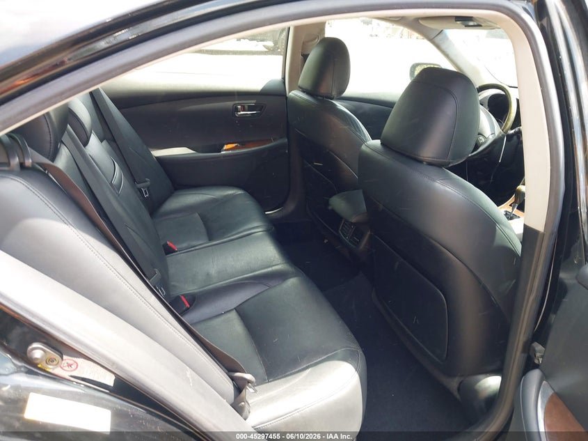 2010 Lexus ES VIN JTHBK1EG8A2357056 IAAI salvage auction — RIGHT REAR, Salvage - Greater Than 75% (Maryland), sold $1,050 on 2026-07-22 (photo 8)