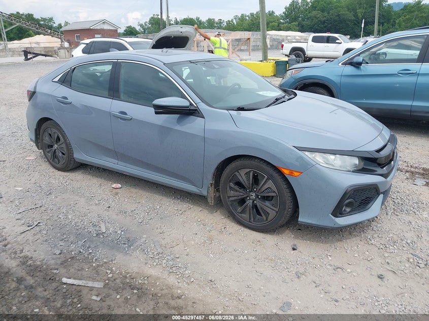 2019 Honda Civic VIN SHHFK7H87KU207205 IAAI salvage auction — LEFT SIDE, Salvage Title, sold $3,350 on 2026-07-10 (photo 1)