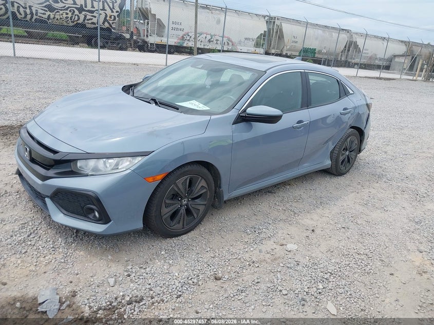 2019 Honda Civic VIN SHHFK7H87KU207205 IAAI salvage auction — LEFT SIDE, Salvage Title, sold $3,350 on 2026-07-10 (photo 2)