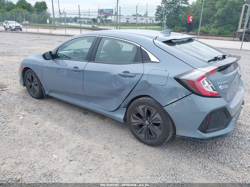 2019 Honda Civic VIN SHHFK7H87KU207205 IAAI salvage auction — LEFT SIDE, Salvage Title, sold $3,350 on 2026-07-10 (photo 3)