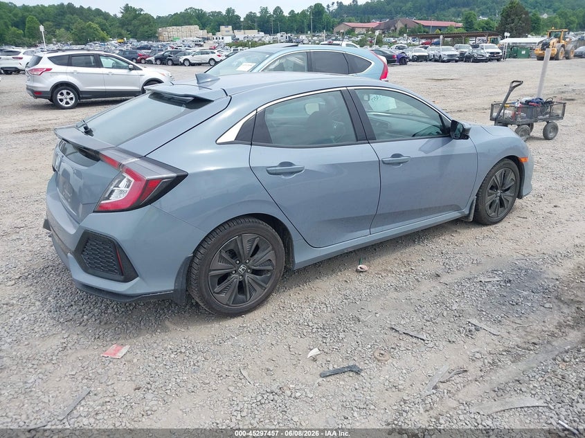 2019 Honda Civic VIN SHHFK7H87KU207205 IAAI salvage auction — LEFT SIDE, Salvage Title, sold $3,350 on 2026-07-10 (photo 4)