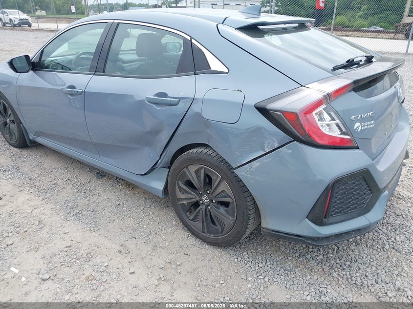2019 Honda Civic VIN SHHFK7H87KU207205 IAAI salvage auction — LEFT SIDE, Salvage Title, sold $3,350 on 2026-07-10 (photo 6)