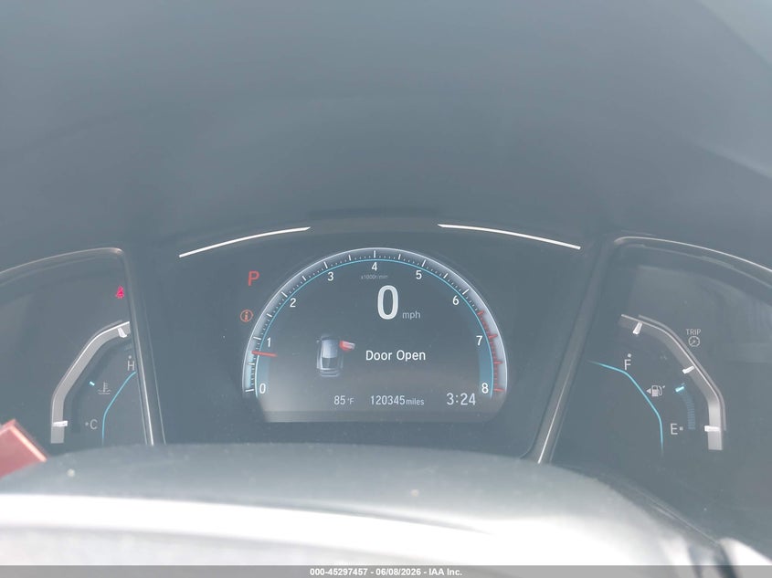 2019 Honda Civic VIN SHHFK7H87KU207205 IAAI salvage auction — LEFT SIDE, Salvage Title, sold $3,350 on 2026-07-10 (photo 7)