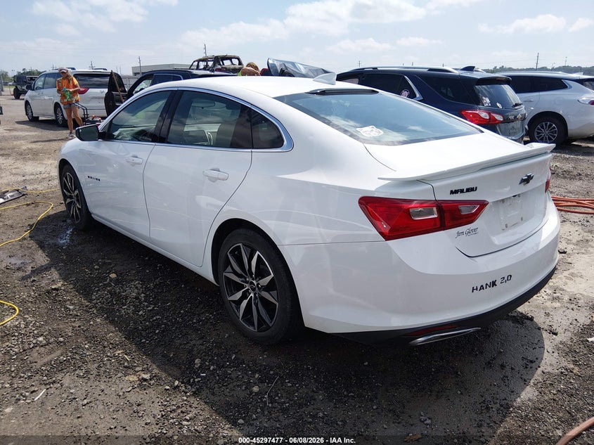 2023 Chevrolet Malibu VIN 1G1ZG5ST7PF140974 IAAI salvage auction — HAIL, Salvage Title, sold $7,500 on 2026-07-21 (photo 3)
