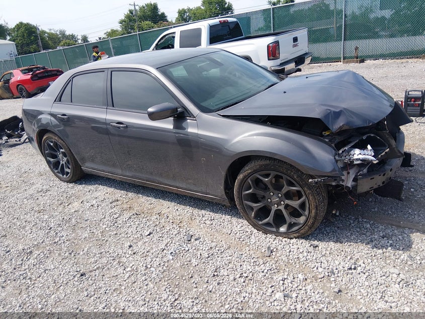2019 Chrysler 300 VIN 2C3CCABG4KH708193 IAAI salvage auction — FRONT END, Salvage (Kentucky), sold $1,950 on 2026-07-26 (photo 1)
