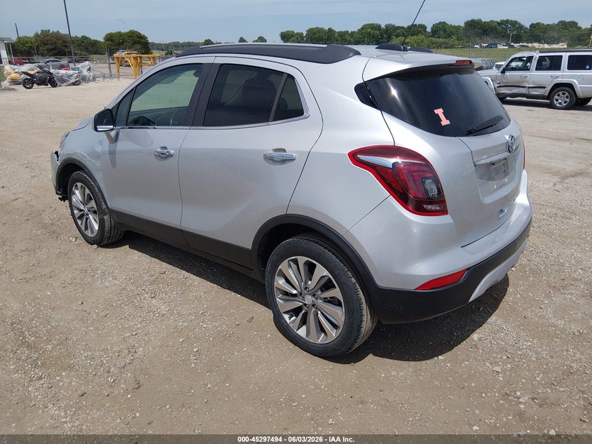 2020 Buick Encore VIN KL4CJASB2LB352272 IAAI salvage auction — FRONT END, Salvage Title, sold $1,350 on 2026-07-22 (photo 3)