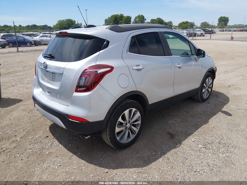 2020 Buick Encore VIN KL4CJASB2LB352272 IAAI salvage auction — FRONT END, Salvage Title, sold $1,350 on 2026-07-22 (photo 4)
