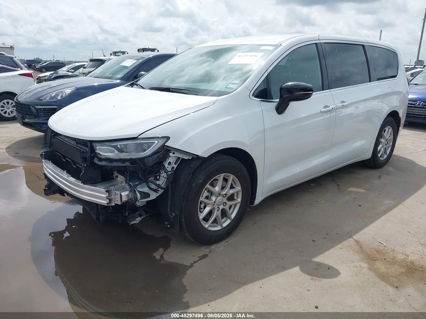 2026 Chrysler Pacifica VIN 2C4RC1BG7TR270920 IAAI salvage auction — FRONT END, Enterprise Vehicles Clear Only (Texas), sold $24,600 on 2026-07-21 (photo 2)