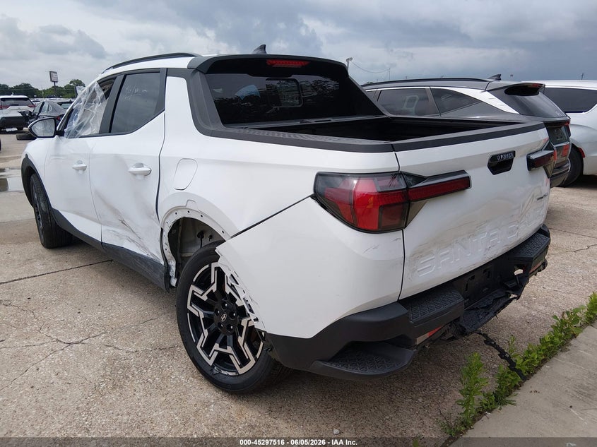 2025 Hyundai Santa cruz VIN 5NTJEDDFXSH154282 IAAI salvage auction — LEFT SIDE, Salvage (Texas), sold $9,600 on 2026-07-13 (photo 3)