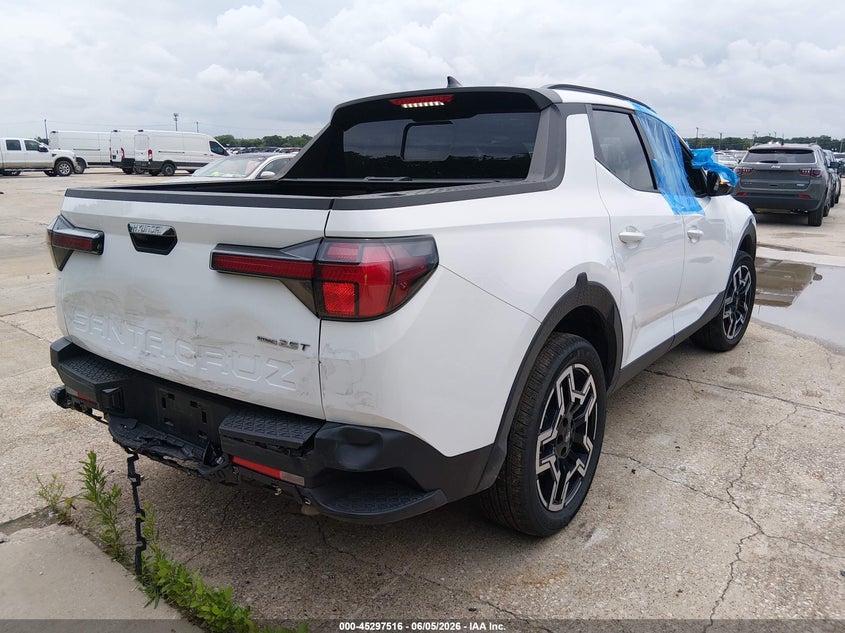 2025 Hyundai Santa cruz VIN 5NTJEDDFXSH154282 IAAI salvage auction — LEFT SIDE, Salvage (Texas), sold $9,600 on 2026-07-13 (photo 4)