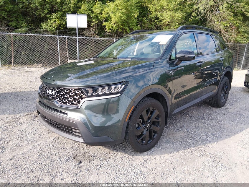 2022 Kia Sorento VIN 5XYRLDLC7NG139880 IAAI salvage auction — RIGHT SIDE, Salvage Title, sold $8,750 on 2026-07-07 (photo 2)