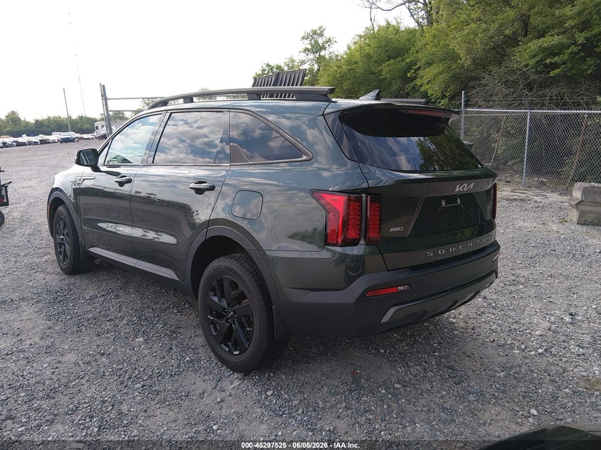 2022 Kia Sorento VIN 5XYRLDLC7NG139880 IAAI salvage auction — RIGHT SIDE, Salvage Title, sold $8,750 on 2026-07-07 (photo 3)