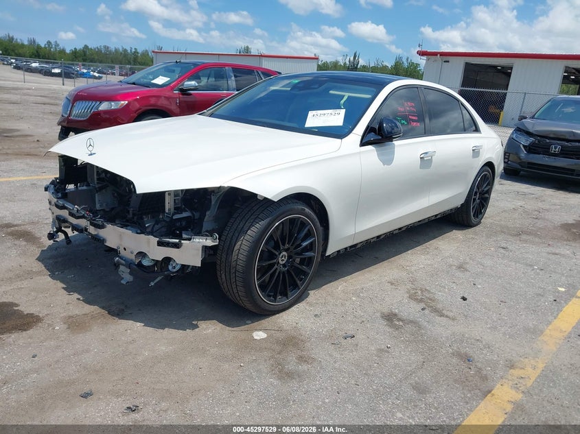 2023 Mercedes-benz S-klasse VIN W1K6G6DBXPA220776 IAAI salvage auction — FRONT END, Rebuildable (Florida), sold $20,400 on 2026-07-30 (photo 2)