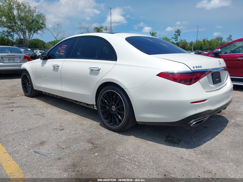2023 Mercedes-benz S-klasse VIN W1K6G6DBXPA220776 IAAI salvage auction — FRONT END, Rebuildable (Florida), sold $20,400 on 2026-07-30 (photo 3)