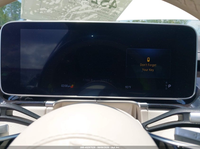 2023 Mercedes-benz S-klasse VIN W1K6G6DBXPA220776 IAAI salvage auction — FRONT END, Rebuildable (Florida), sold $20,400 on 2026-07-30 (photo 7)