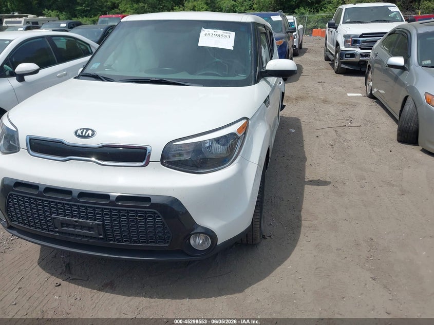 2016 Kia Soul VIN KNDJP3A58G7404368 IAAI salvage auction — LEFT & RIGHT, Clear (Massachusetts), sold $1,125 on 2026-07-14 (photo 2)