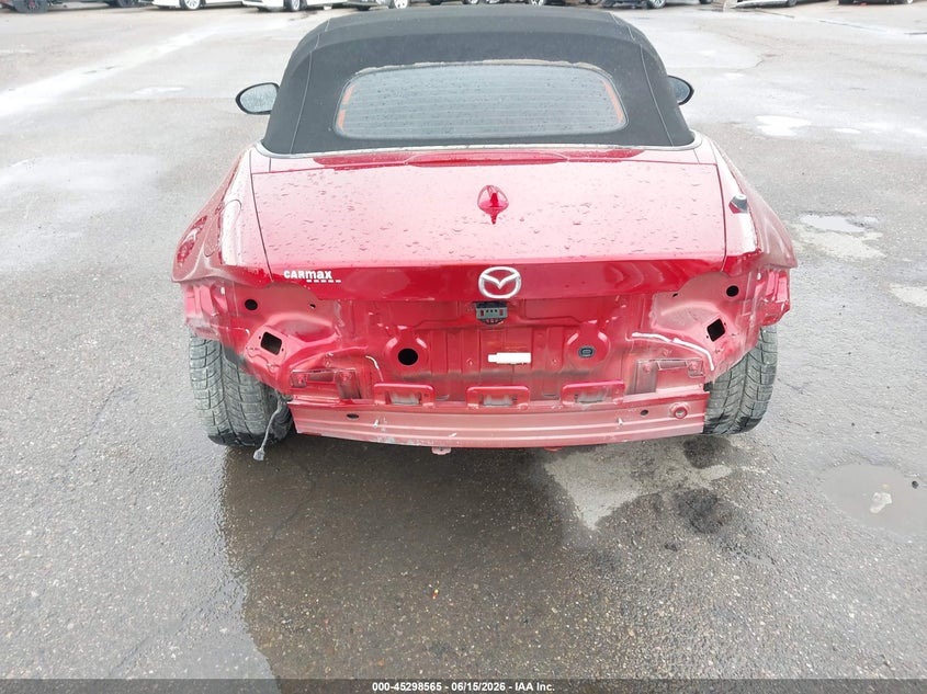 2021 Mazda Mx-5 VIN JM1NDAD75M0458498 IAAI salvage auction — REAR END, Salvage (Arizona), sold $3,850 on 2026-07-09 (photo 6)