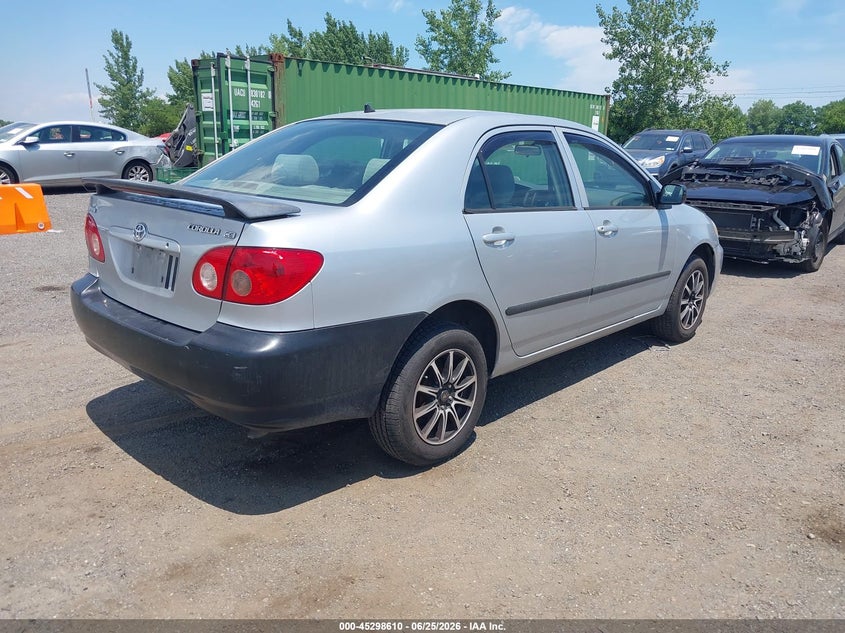 2005 Toyota Corolla VIN JTDBR32E352057345 IAAI salvage auction — NORMAL WEAR, Clear (New York), sold $1,150 on 2026-07-07 (photo 4)