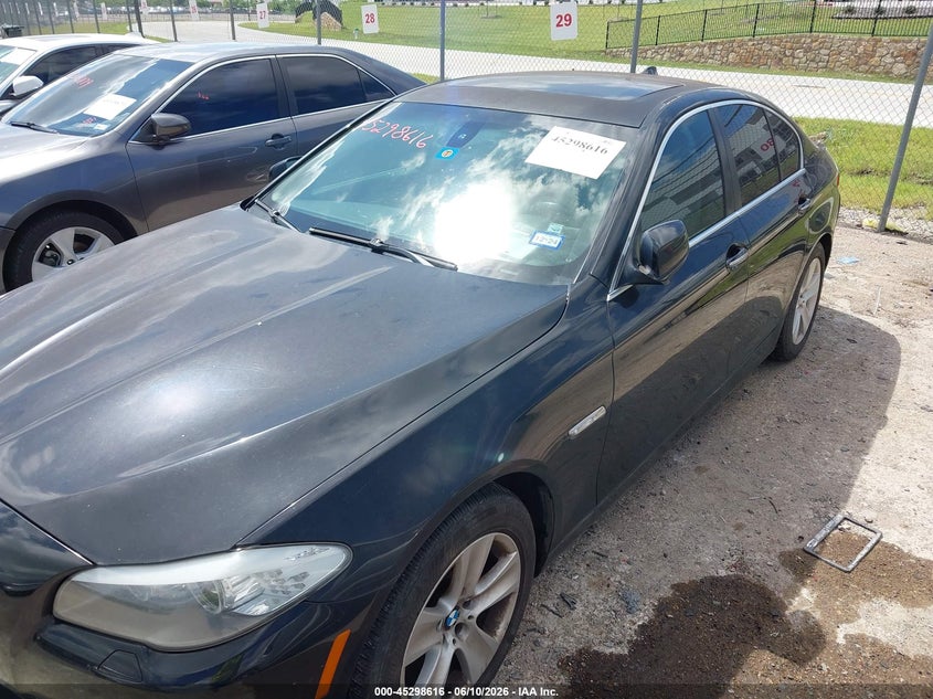 2012 BMW 5er VIN WBAXG5C55CDW24160 IAAI salvage auction — NORMAL WEAR, Original (Texas), sold $525 on 2026-07-10 (photo 6)